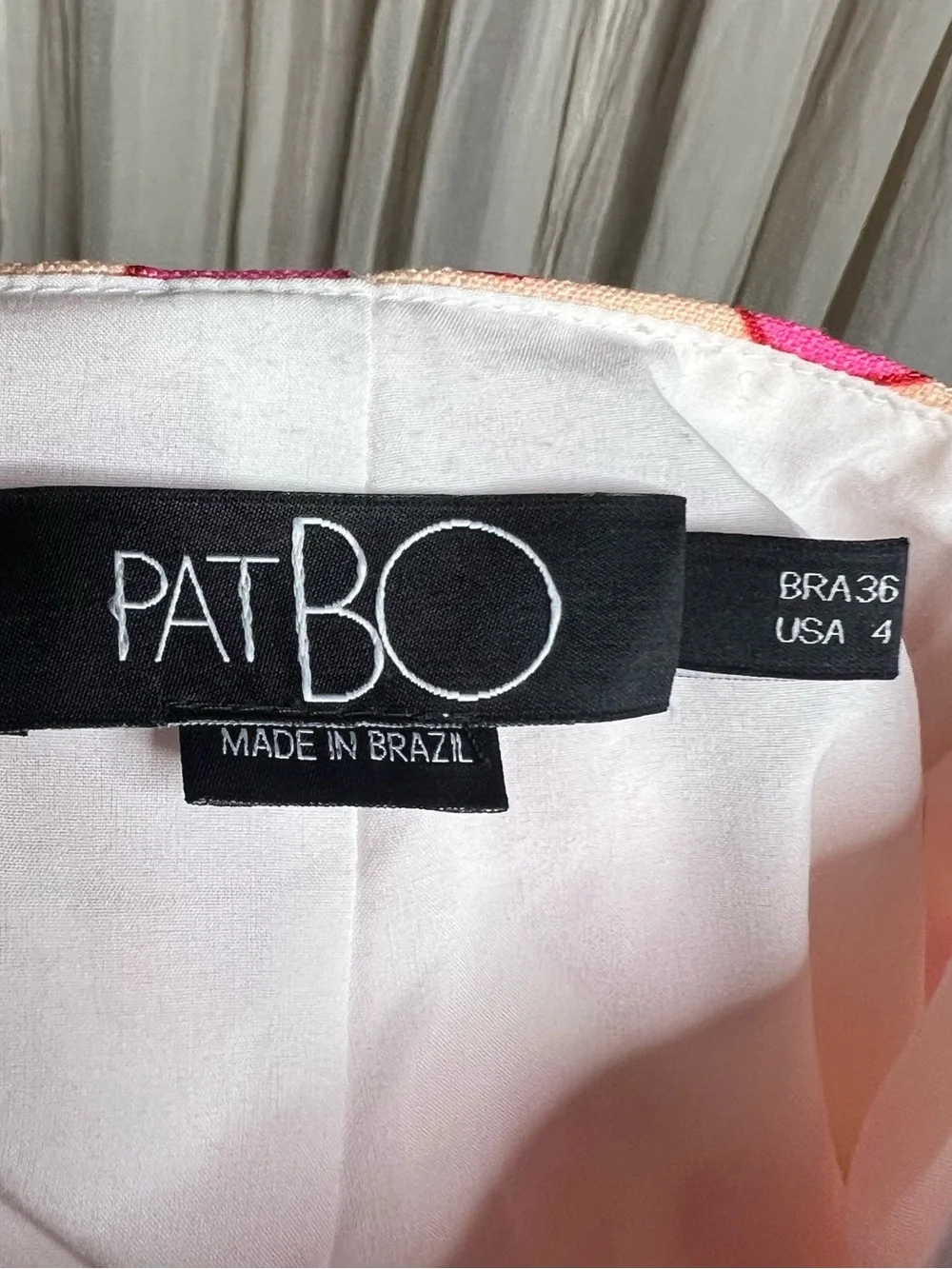 Patbo Bossa Rosa Pink Polka-Dot Ruffle High Waist Shorts - Picture 5 of 5
